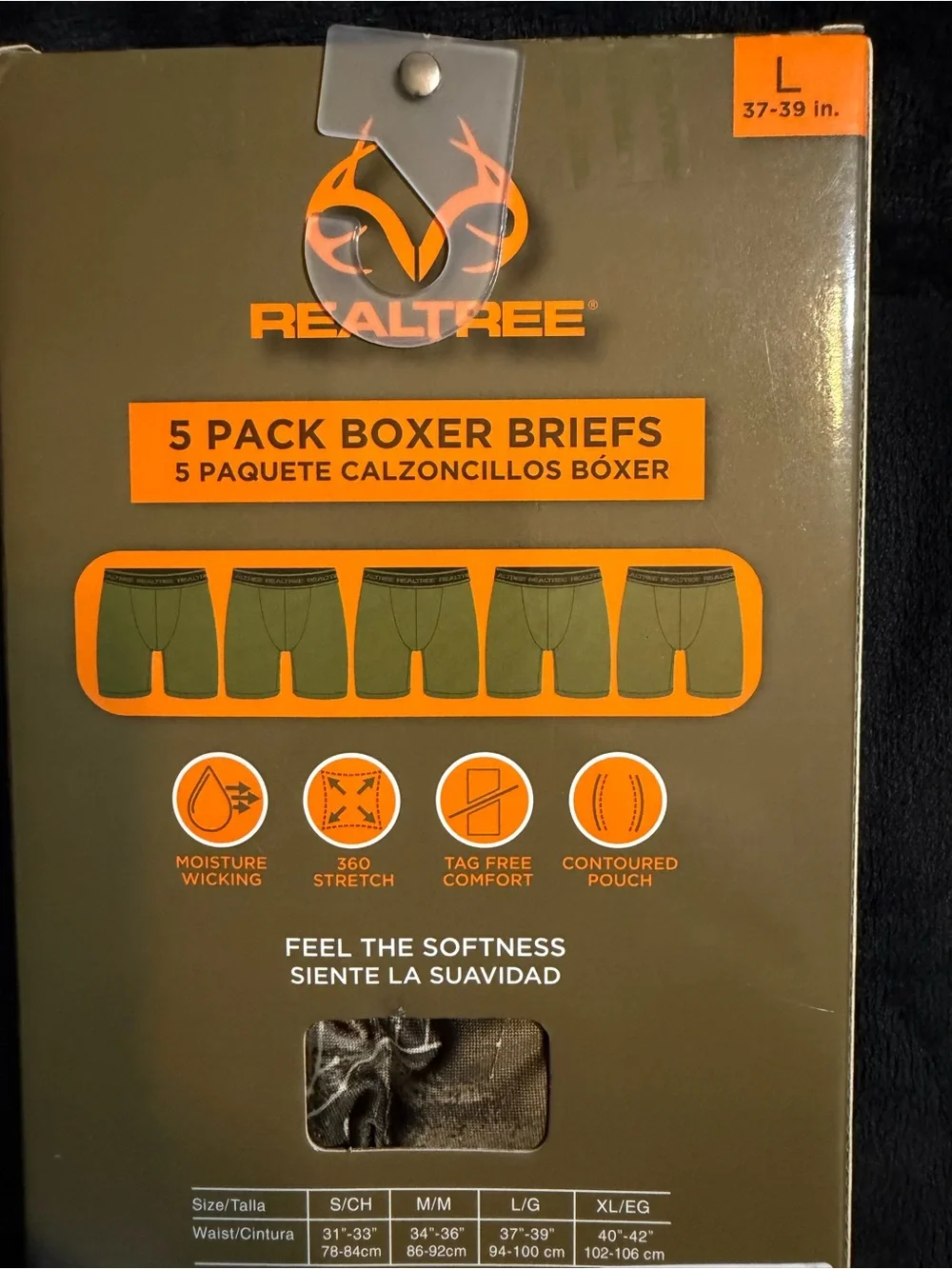 Realtree men boxer